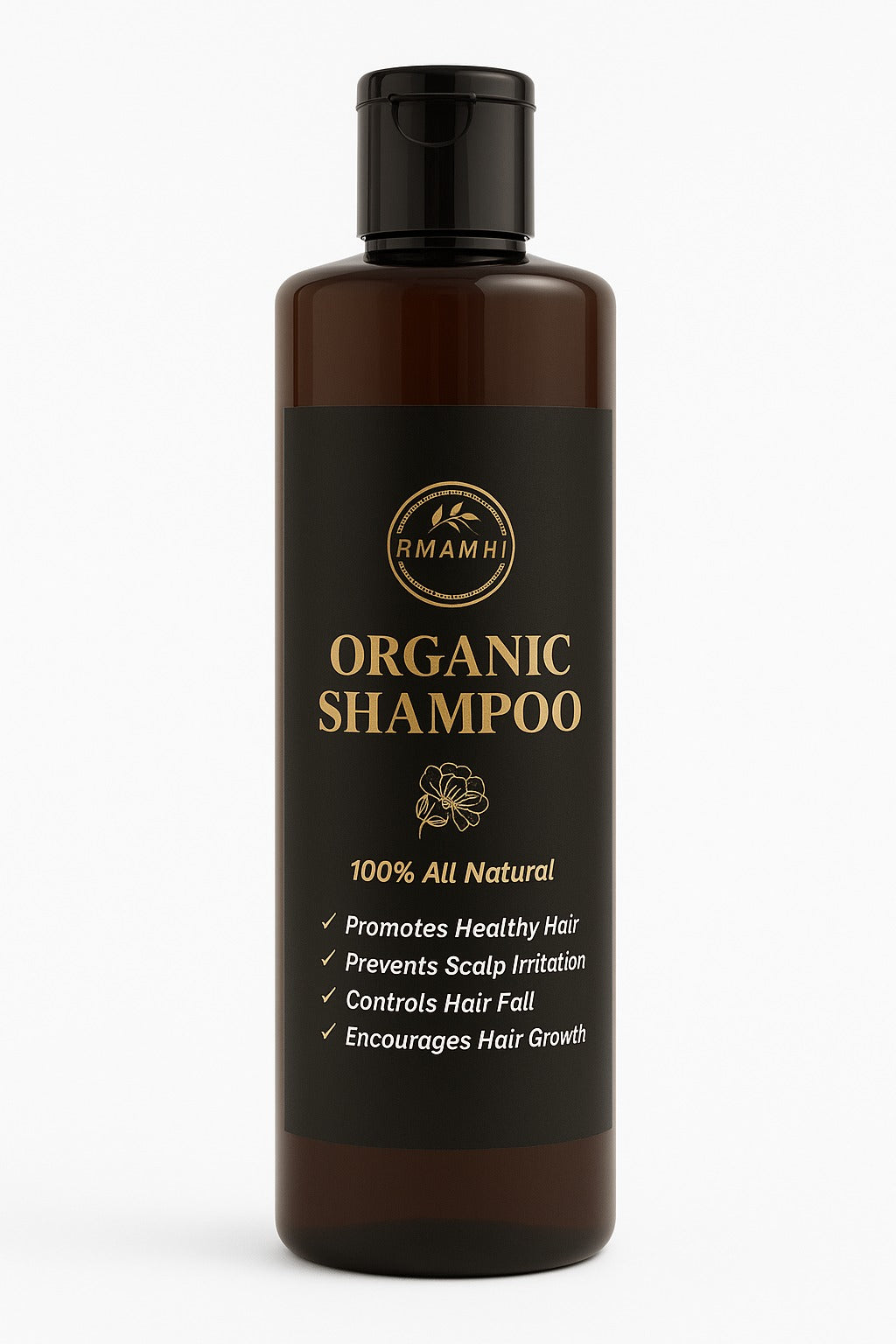 RMAMHI Organic Shampoo for Hair Growth – 100% Natural, Anti Hair Fall, 250ml